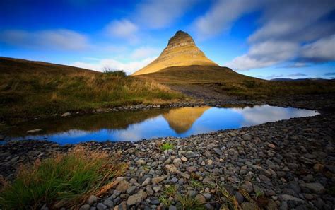 Morning Reflection At Kirkjufell Iceland West Iceland Iceland