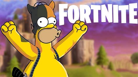 Homer Simpson In Fortnite Youtube