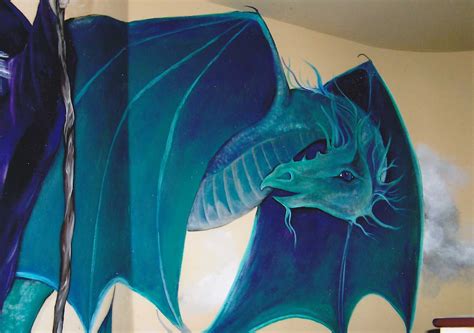 One Of My Favorites Dragon Mural Dragon Nursery Bedroom Murals Mural