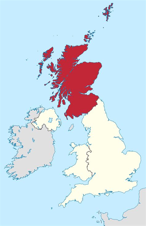 Tripadvisors scotland karte mit hotels, pensionen und hostels: Schottland - Wikipedia