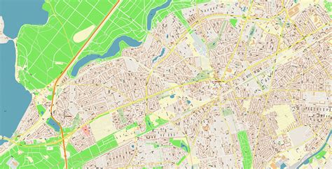 World maps in one try 91 daniel jakobson berlin germany. Berlin Germany Map Vector Accurate High Detailed City Plan editable Adobe Illustrator Street Map ...