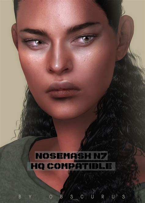 Nosemask N1 Remaster And Nosemask N7 Obscurus Sims On Patreon Sims 4