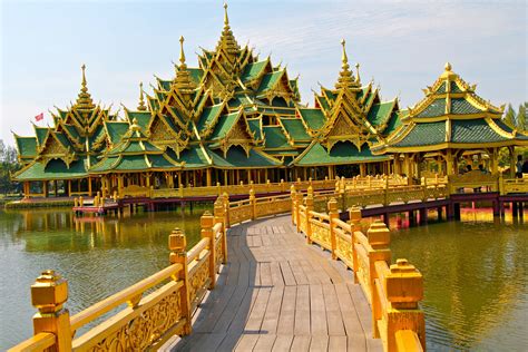 Temple At The Resort Rayong Thailand Wallpapers And Images