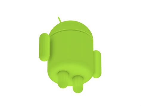 Android 3d 2d Logo Free 3d Model Game Ready C4d