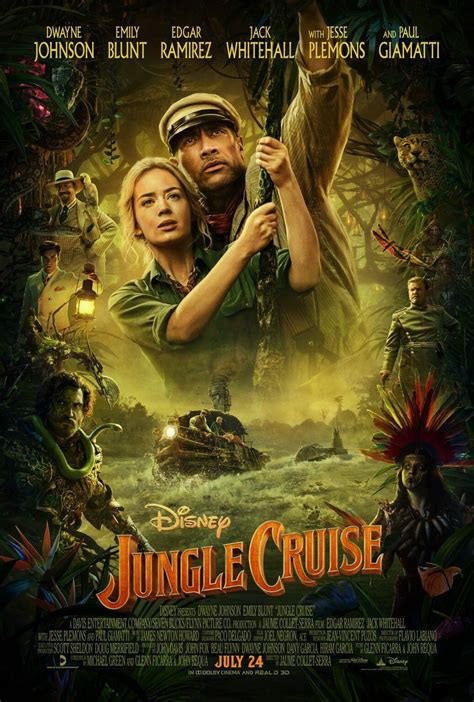 Jungle cruise(2021) full cast & crew. New Trailer and Movie Poster Released for Disney's 'Jungle Cruise' - Disney Plus Informer