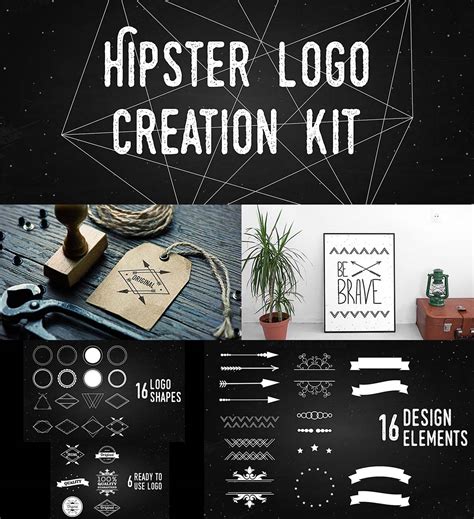 Hipster Logo Creation Kit Free Download