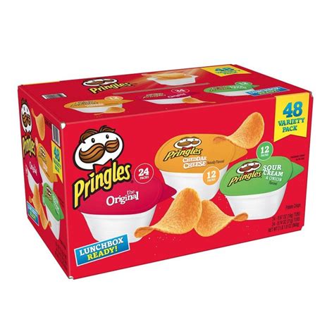 Pringles Snack Stacks Variety Pack 48 Ct