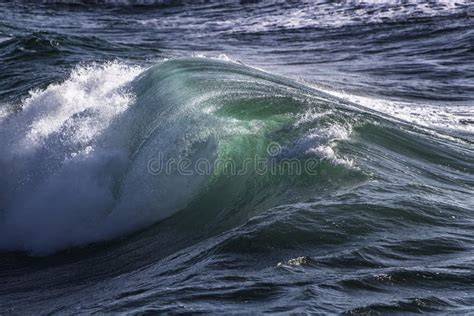 Strong Wave Flowing At The Beach Stock Image Image Of Holiday