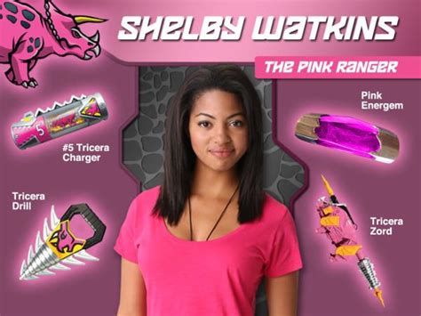 Shelby Watkins Is The Pink Dino Charge Ranger Power Rangers Dino