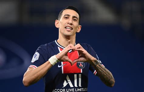 Report Di Maria Expected To Be A Key Player For New Psg Manager