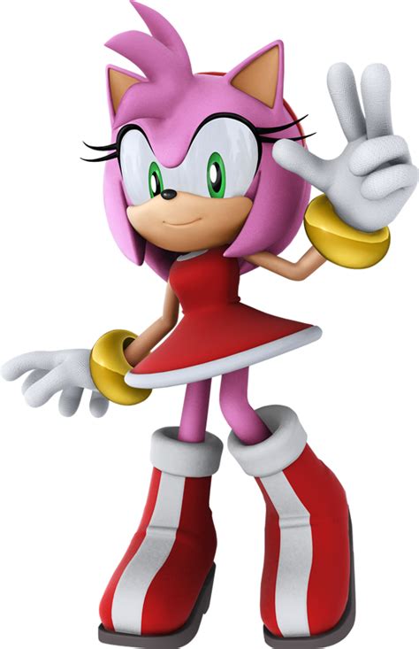 Sonic Channel 2007 And 2011 Art Amy Rose Gallery Sonic Scanf