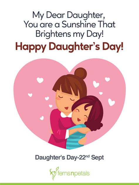 So, every day should be cherished, however, its nice to take a day out to honor them in particular. 30+ Unique Quotes and Messages to wish Happy Daughters Day ...
