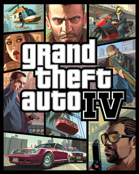 Grand Theft Auto Cover Art Modern Borefare
