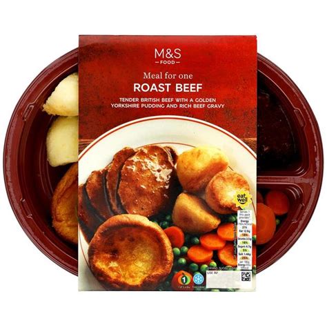 Mands Roast Beef Dinner With Yorkshire Pudding Ocado
