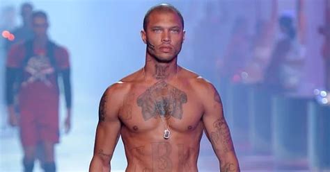 Jeremy Meeks Continues His Topless Runaway Streak At Milan Fashion Show