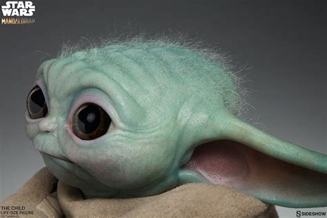 Sideshows Life Sized Baby Yoda Looks So Real Youll Want To Cuddle It