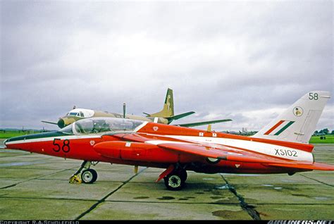 Hawker Siddeley Gnat T1 Uk Air Force Aviation Photo 2452905