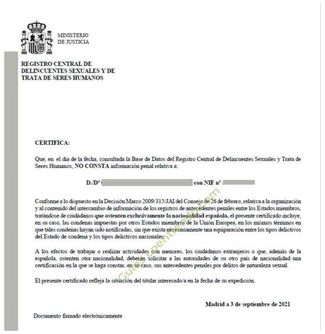 C Mo Obtener El Certificado De Delitos De Naturaleza Sexual