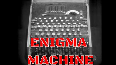 Demonstration Of German Enigma Machine Wwii Secret Code Device 70962