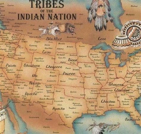 True American History Native American Map American Heritage American