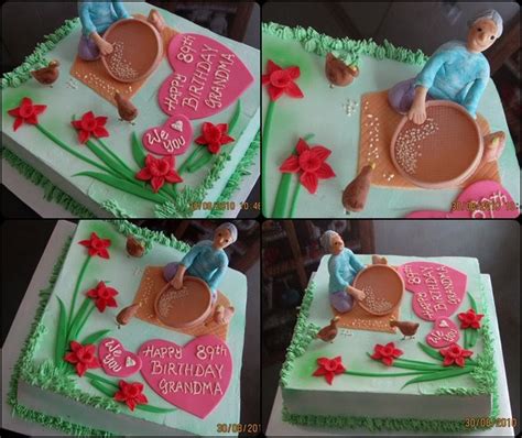 May life bring you a beautiful. Lovely Cake Decoration: Cake for Grandma