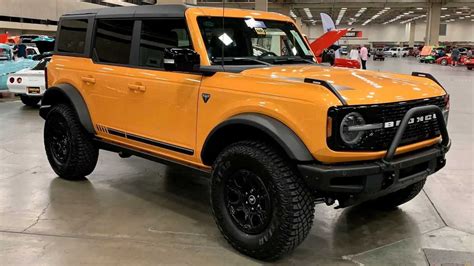 Used 2021 Ford Bronco First Edition Sold For 126500 At Auction