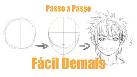 Como Desenhar Rosto De Anime Passo A Passo FÁcil Parte 13 Youtube