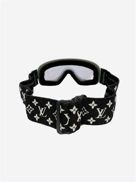 Louis Vuitton Black Monogram Ski Goggles Savonches