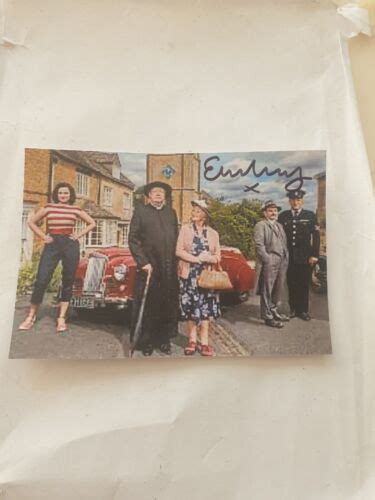 Signed Photo Emer Kenny Father Brown Bunty Windermere Ebay