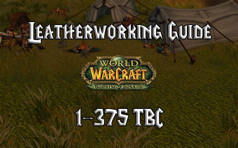 But keep in mind, this leveling guide is made to level your profession as fast as possible, so sometimes the herbs you will farm might not be the best for alchemy. Leatherworking Guide 1-375 (TBC 2.4.3) - Gnarly Guides