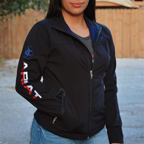 Ariat Women Classic Team Texas Softshell Jacket La Raza Western Wear