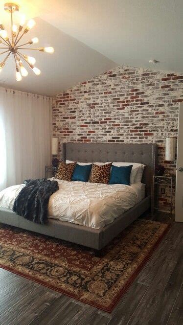 The designer table lamps cast light directly across the surface use your exposed brick accent wall against furniture in white. Faux brick wall. Using brick panels from Lowe's. Brick ...