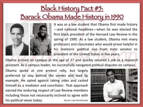 Black History Fact 5 Before Barack Obama﻿ Was Potus The Columbia
