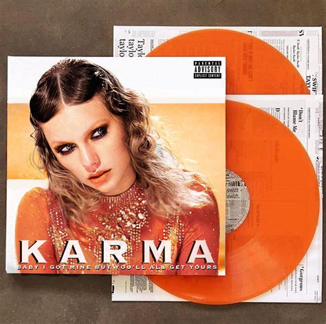 My Take On The Album “karma” Inspiration Was The Color Orange From The