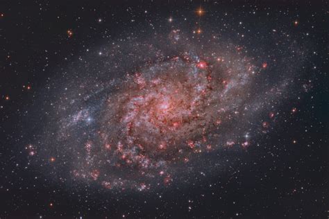 Apod Hydrogen Clouds Of M33