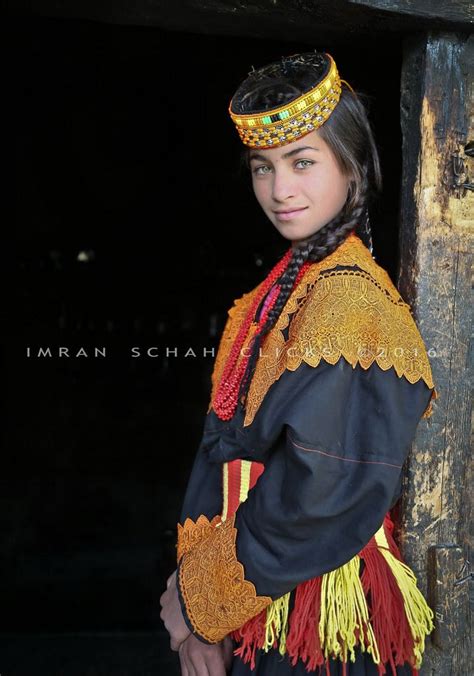 Kalashi Girl From Kalash Valley Kafiristan Of Northern Pakistan Also