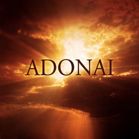 Significado De Adonai Na Bíblia