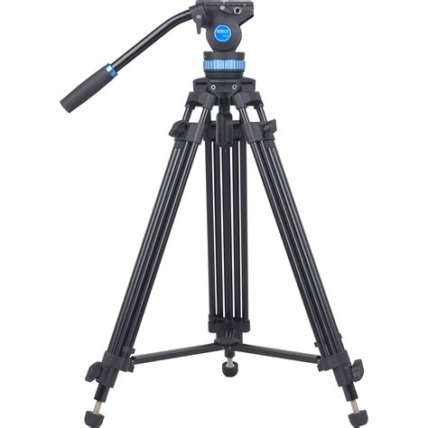 Sirui Sh15 Aluminum Video Tripod With Fluid Head Sh15 Bandh Photo