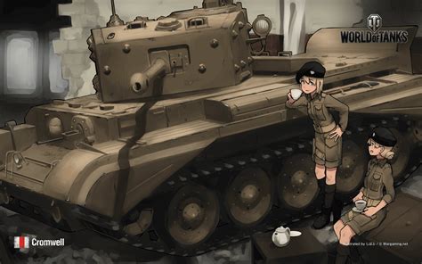 World Of Tanks Anime Wallpaper Cromwell Und T95 Wargames News