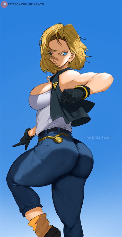 Android 18 By Hell904 On Deviantart
