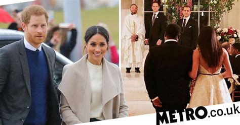 Meghan Markle Wedding Dress Picture In Suits Wedding Finale Metro News