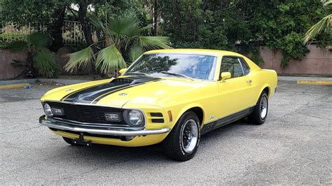 1970 Ford Mustang Mach 1 Fastback American Muscle Carz