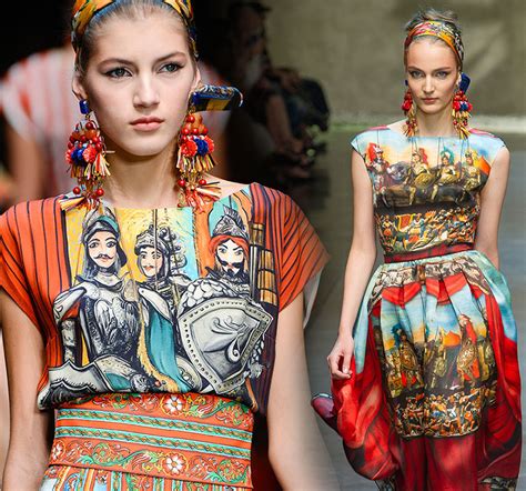 Dolce And Gabbana Spring 13 Pattern Observer