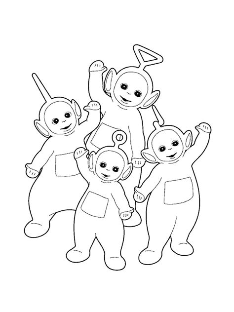 Teletubbies Coloring Pages Download And Print Teletubbies Coloring Pages