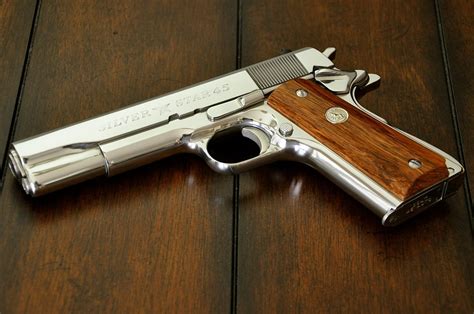 Colt Limited Edition 1911 Silver Star 45 948 Of 1000 Built