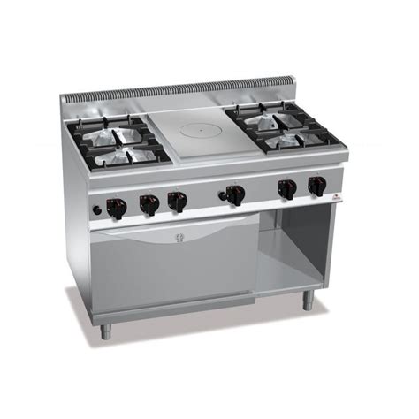 Ven a la cocina para conocer a los mejores chefs del mundo. Cocina a gas 4 fuegos + "coup de feu" o placa radiante ...