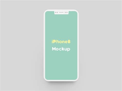 Iphone 8 Mockup Free Psd Templates