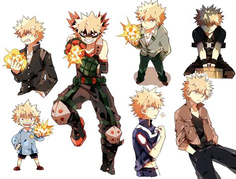 Boku No Hero Academia Katsuki Bakugou Boku No Hero Academia Hero