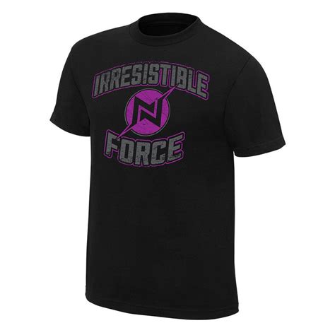 official wwe authentic nia jax irresistible force youth t shirt black shirts graphic tee