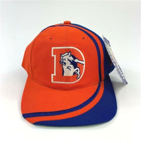 Nwt New Denver Broncos Vintage Reebok Pro Line Snapback Cap Hat